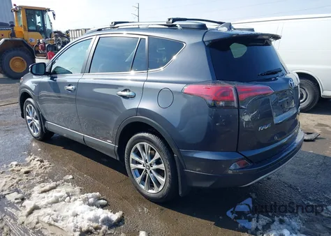 2017 Toyota Rav4 Hybrid Limited из США, поврежденный, VIN JTMDJREV3HD093978